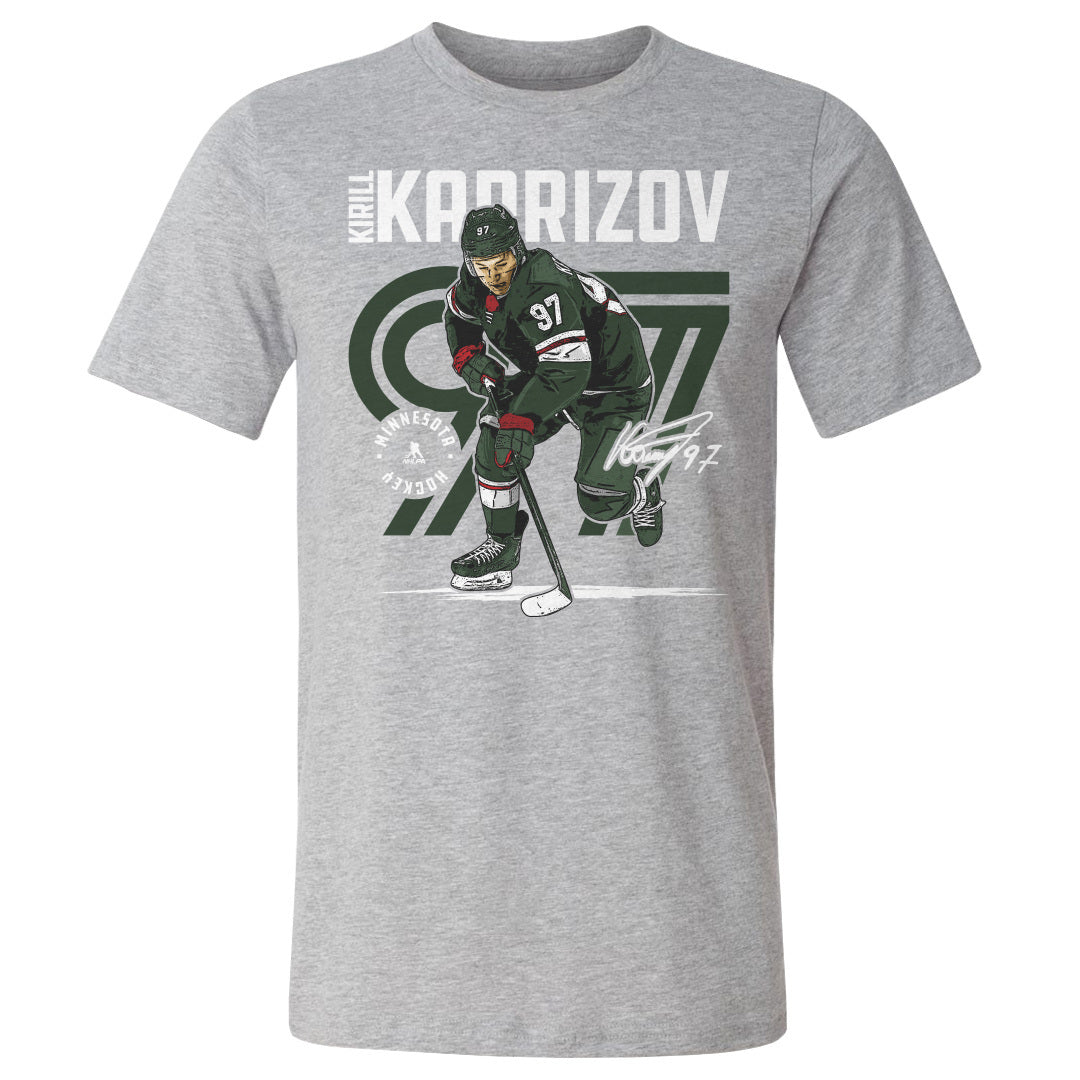 Kirill Kaprizov Men's Cotton T-Shirt | 500 LEVEL