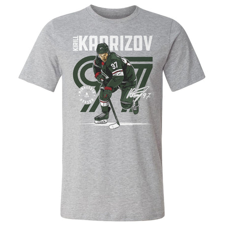 Kirill Kaprizov Men's Cotton T-Shirt | 500 LEVEL