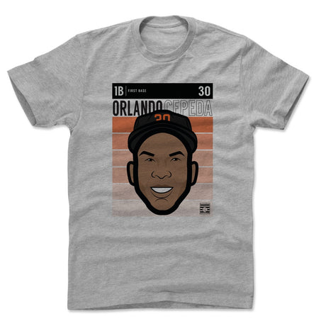 Orlando Cepeda Men's Cotton T-Shirt | 500 LEVEL