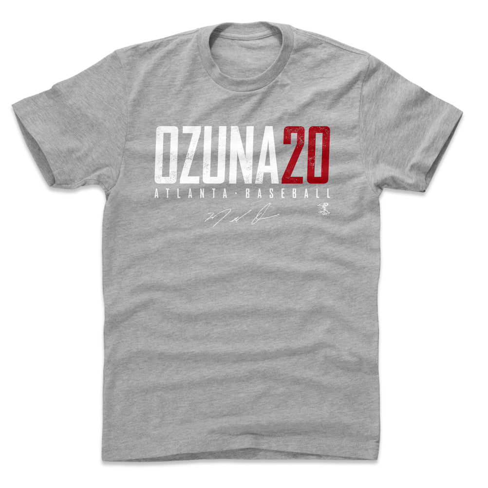 Marcell Ozuna Men&#39;s Cotton T-Shirt | 500 LEVEL