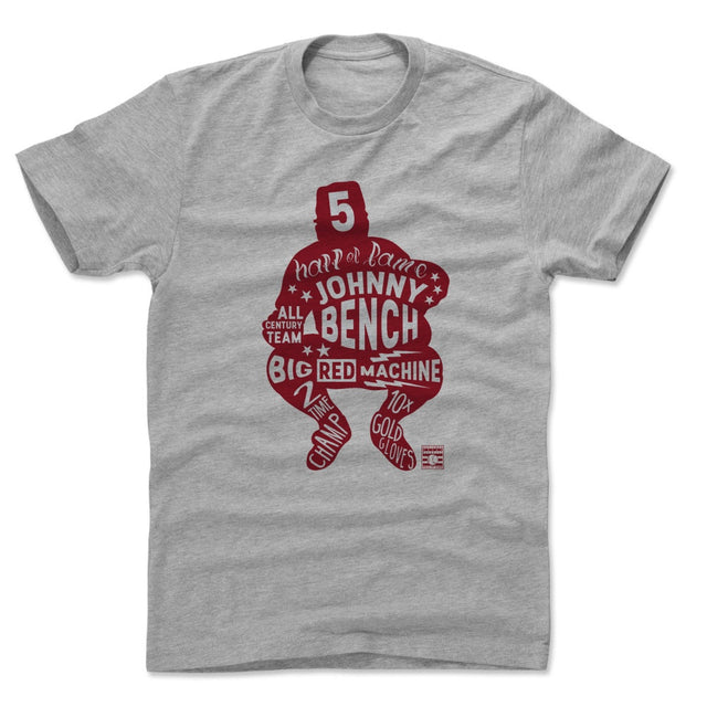 Johnny Bench Men's Cotton T-Shirt | 500 LEVEL