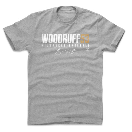 Brandon Woodruff Men's Cotton T-Shirt | 500 LEVEL