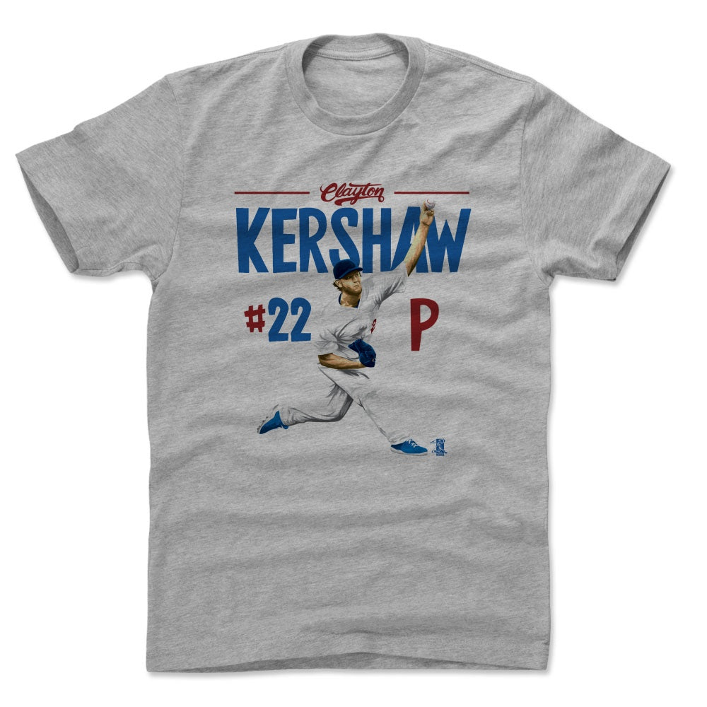 Clayton Kershaw Men&#39;s Cotton T-Shirt | 500 LEVEL