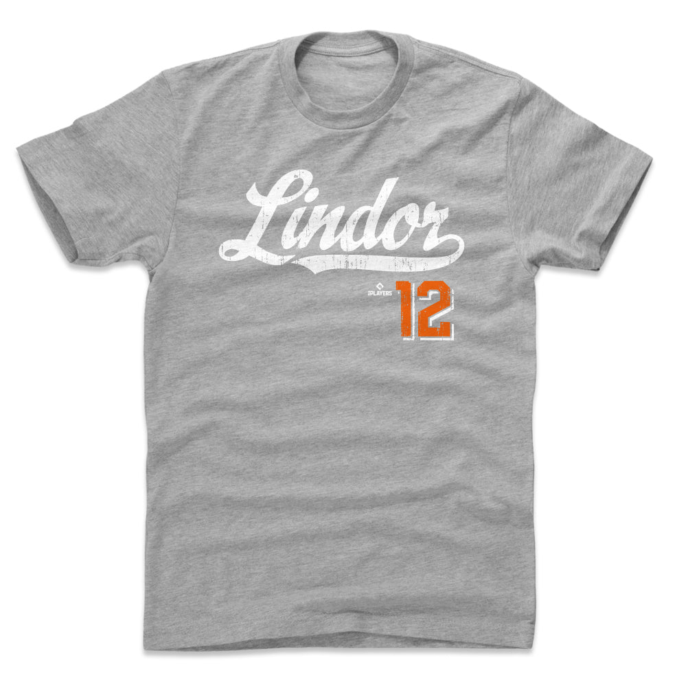 Francisco Lindor Men's Cotton T-Shirt | 500 LEVEL