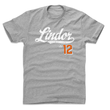 Francisco Lindor Men's Cotton T-Shirt | 500 LEVEL