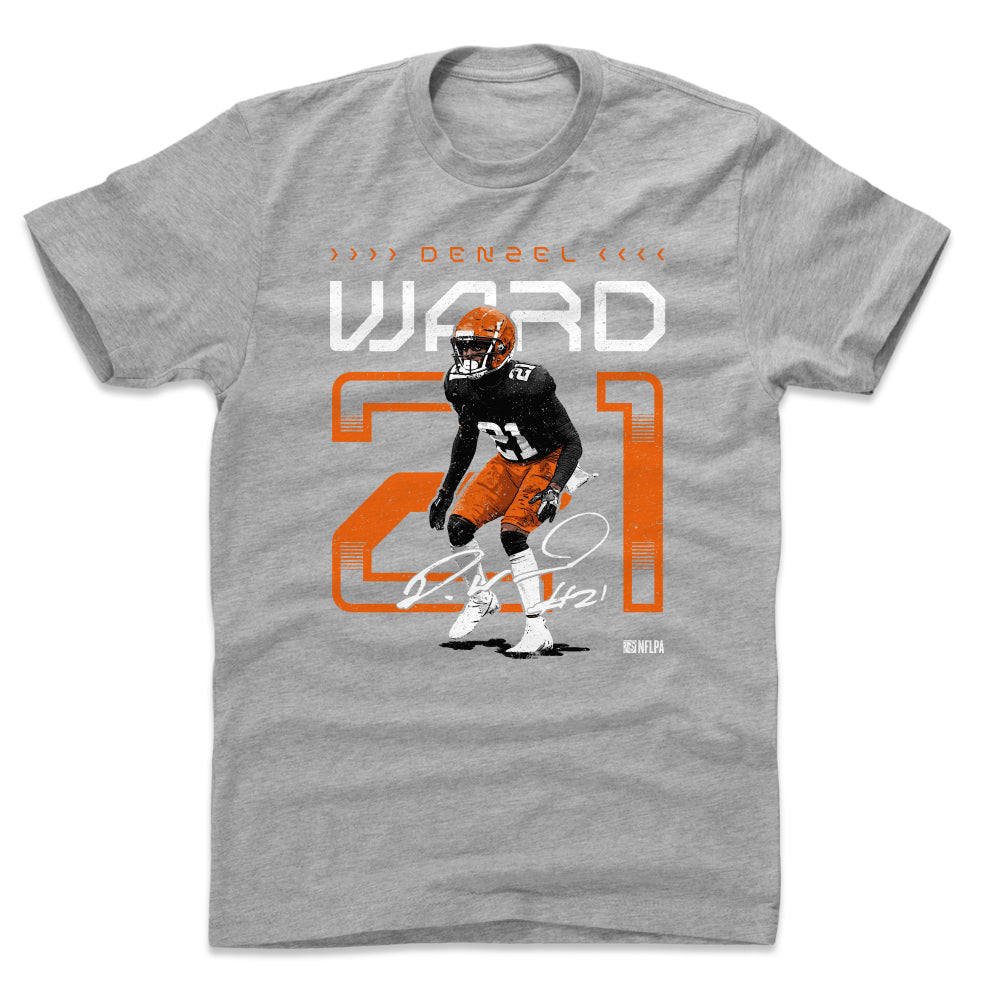 Denzel Ward Men's Cotton T-Shirt | 500 LEVEL