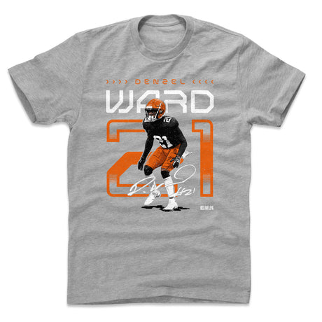 Denzel Ward Men's Cotton T-Shirt | 500 LEVEL