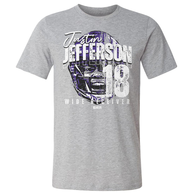 Justin Jefferson Men's Cotton T-Shirt | 500 LEVEL