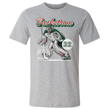 Niklas Backstrom Men's Cotton T-Shirt | 500 LEVEL