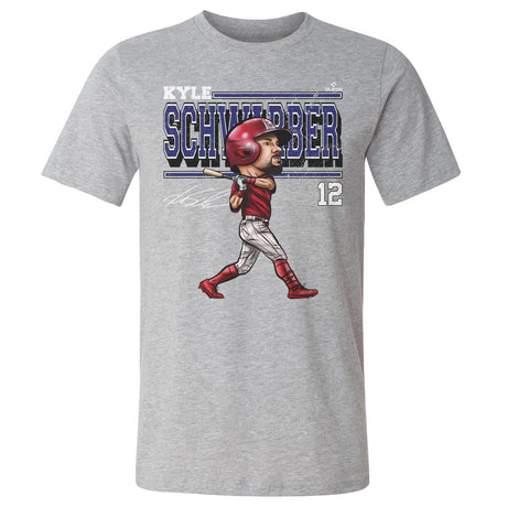 Kyle Schwarber Men's Cotton T-Shirt | 500 LEVEL