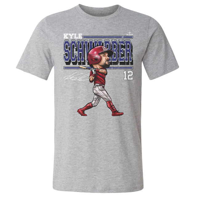 Kyle Schwarber Men's Cotton T-Shirt | 500 LEVEL