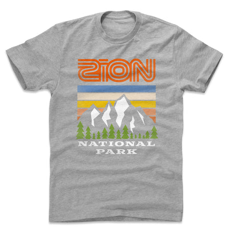 Zion National Park Men's Cotton T-Shirt | 500 LEVEL