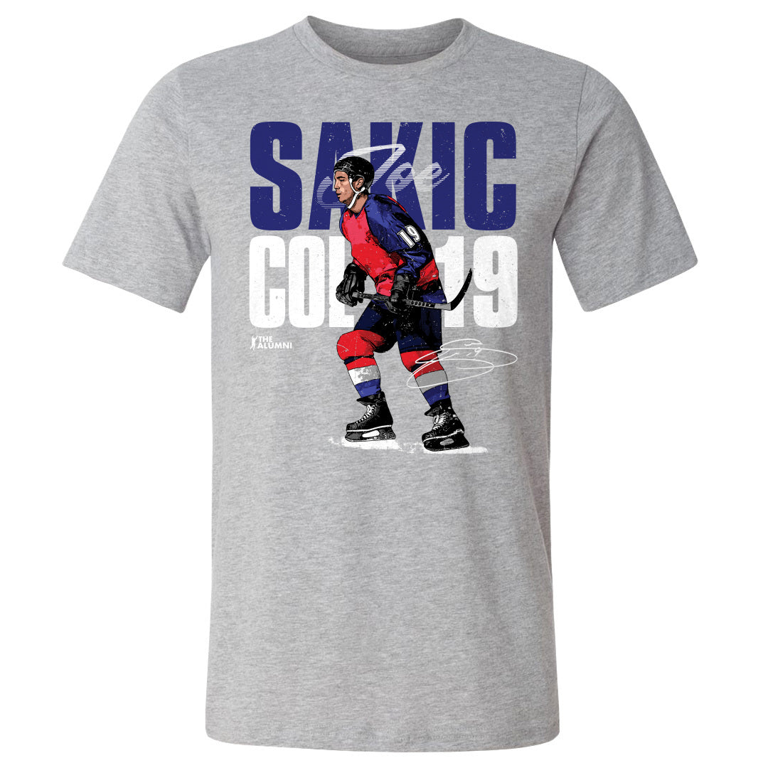 Joe Sakic Men's Cotton T-Shirt | 500 LEVEL