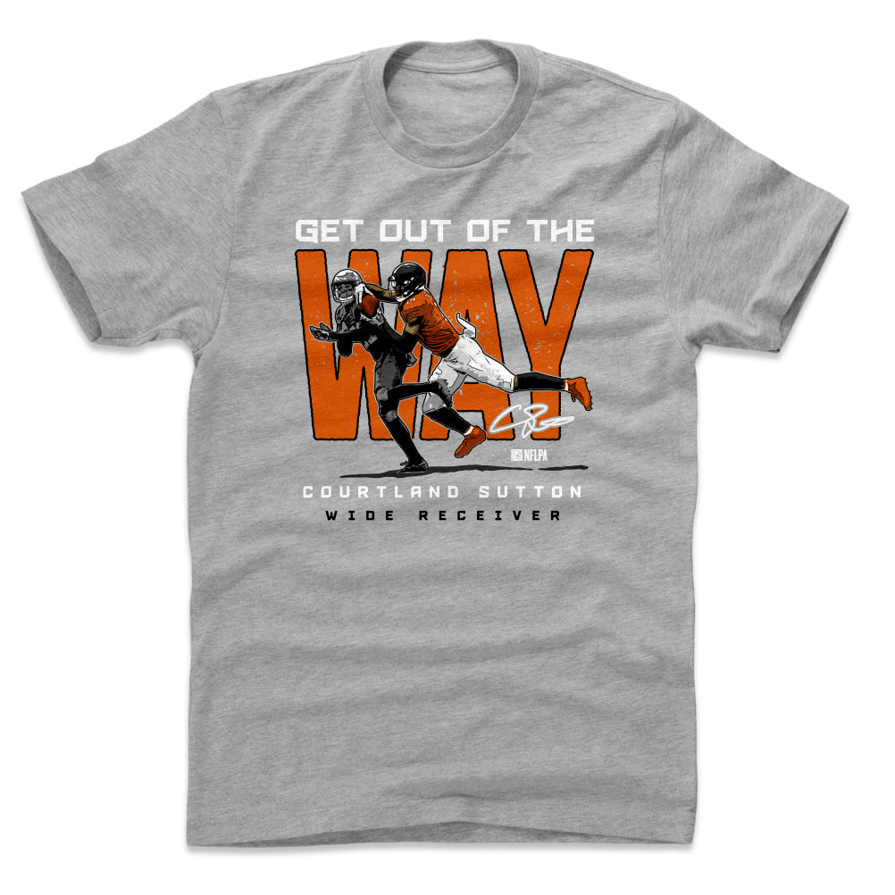 Courtland Sutton Men's Cotton T-Shirt | 500 LEVEL