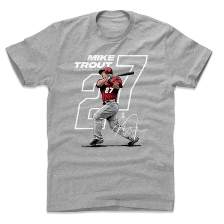 Mike Trout Men's Cotton T-Shirt | 500 LEVEL