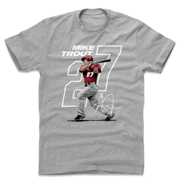 Mike Trout Men's Cotton T-Shirt | 500 LEVEL