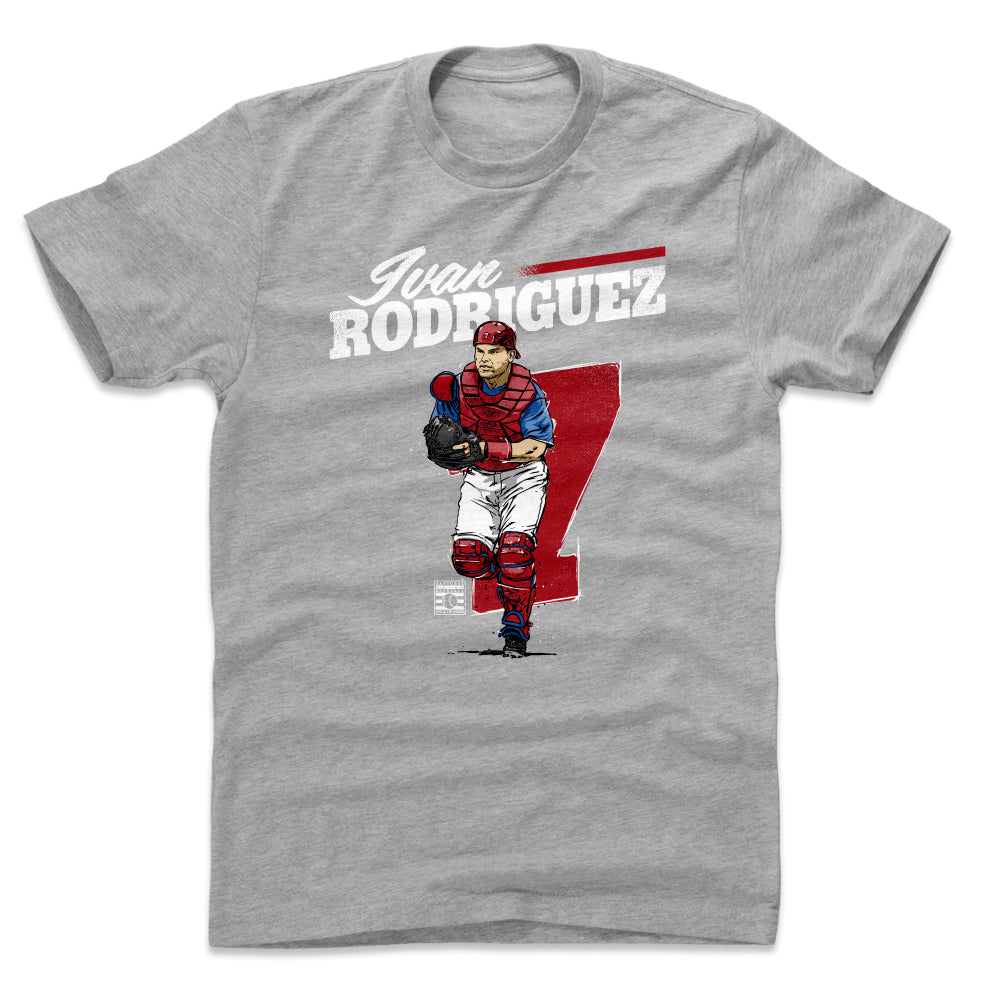 Ivan Rodriguez Men's Cotton T-Shirt | 500 LEVEL