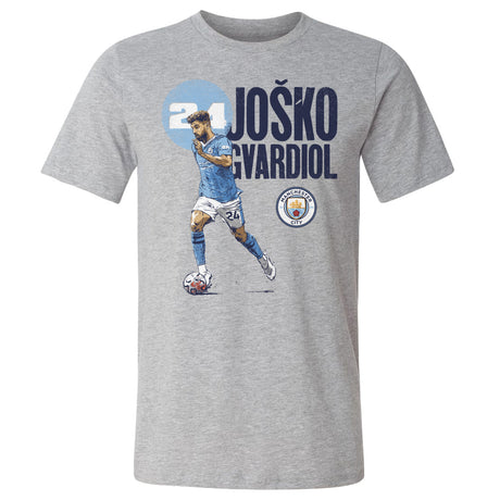 Josko Gvardiol Men's Cotton T-Shirt | 500 LEVEL