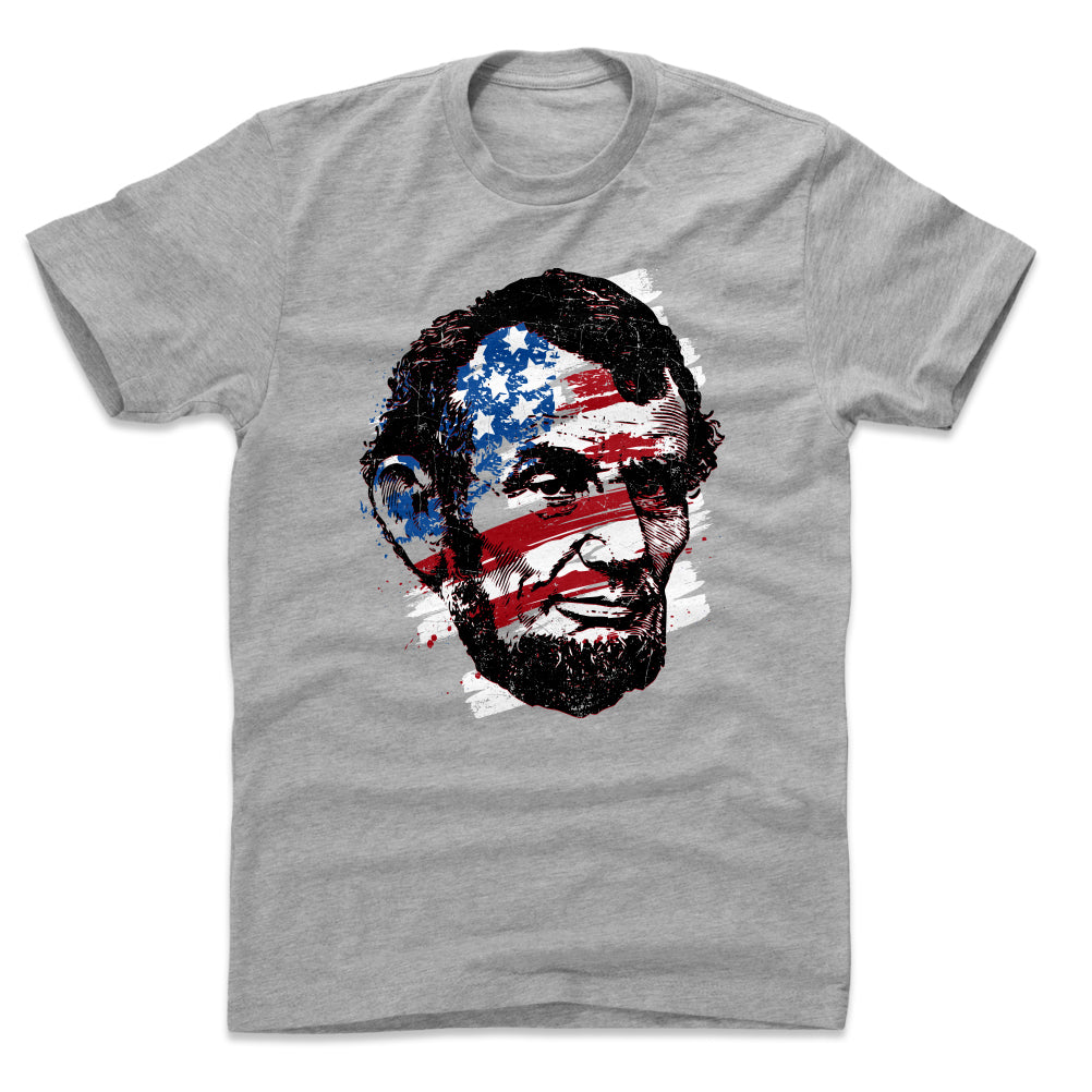 Abraham Lincoln Men&#39;s Cotton T-Shirt | 500 LEVEL