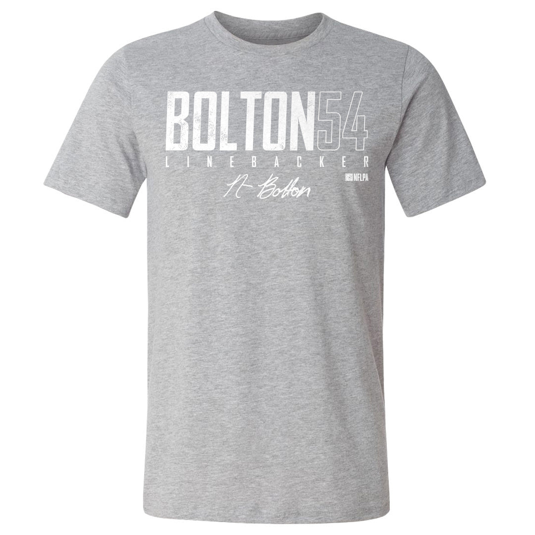 Nick Bolton Men&#39;s Cotton T-Shirt | 500 LEVEL