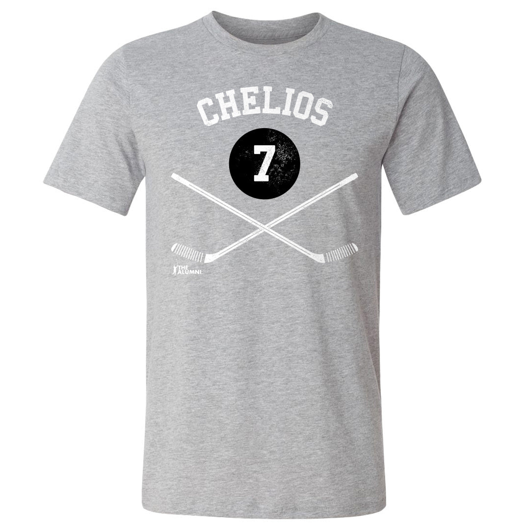 Chris Chelios Men's Cotton T-Shirt | 500 LEVEL