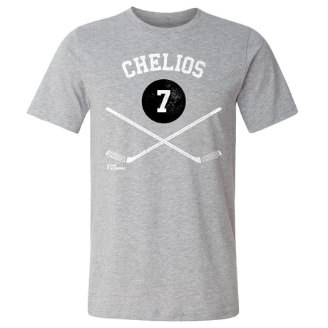 Chris Chelios Men's Cotton T-Shirt | 500 LEVEL