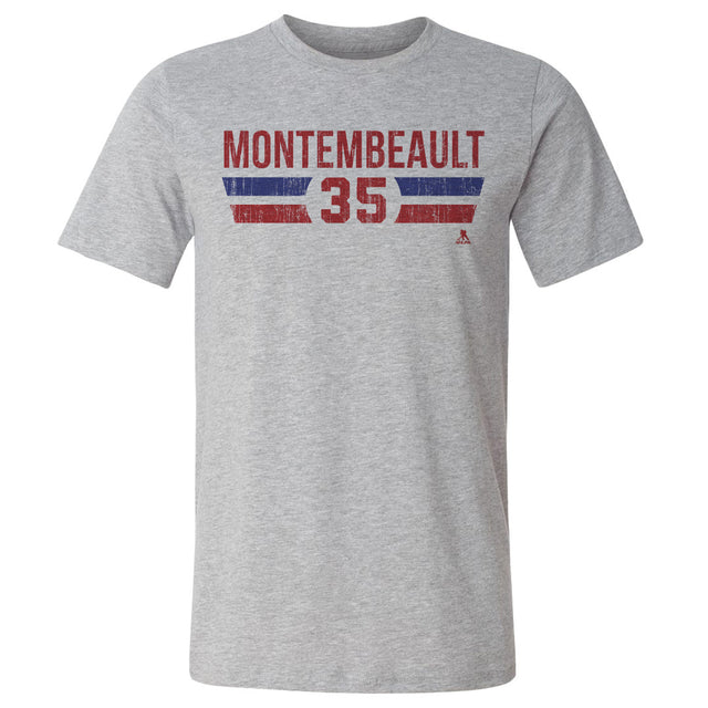 Sam Montembeault Men's Cotton T-Shirt | 500 LEVEL