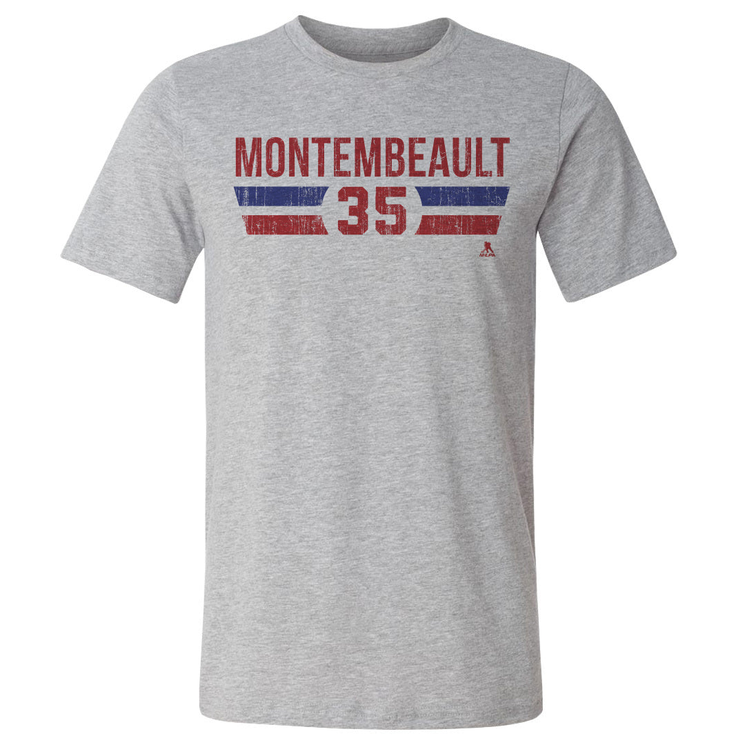 Sam Montembeault Men&#39;s Cotton T-Shirt | 500 LEVEL