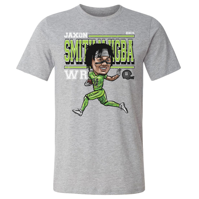 Jaxon Smith-Njigba Men's Cotton T-Shirt | 500 LEVEL