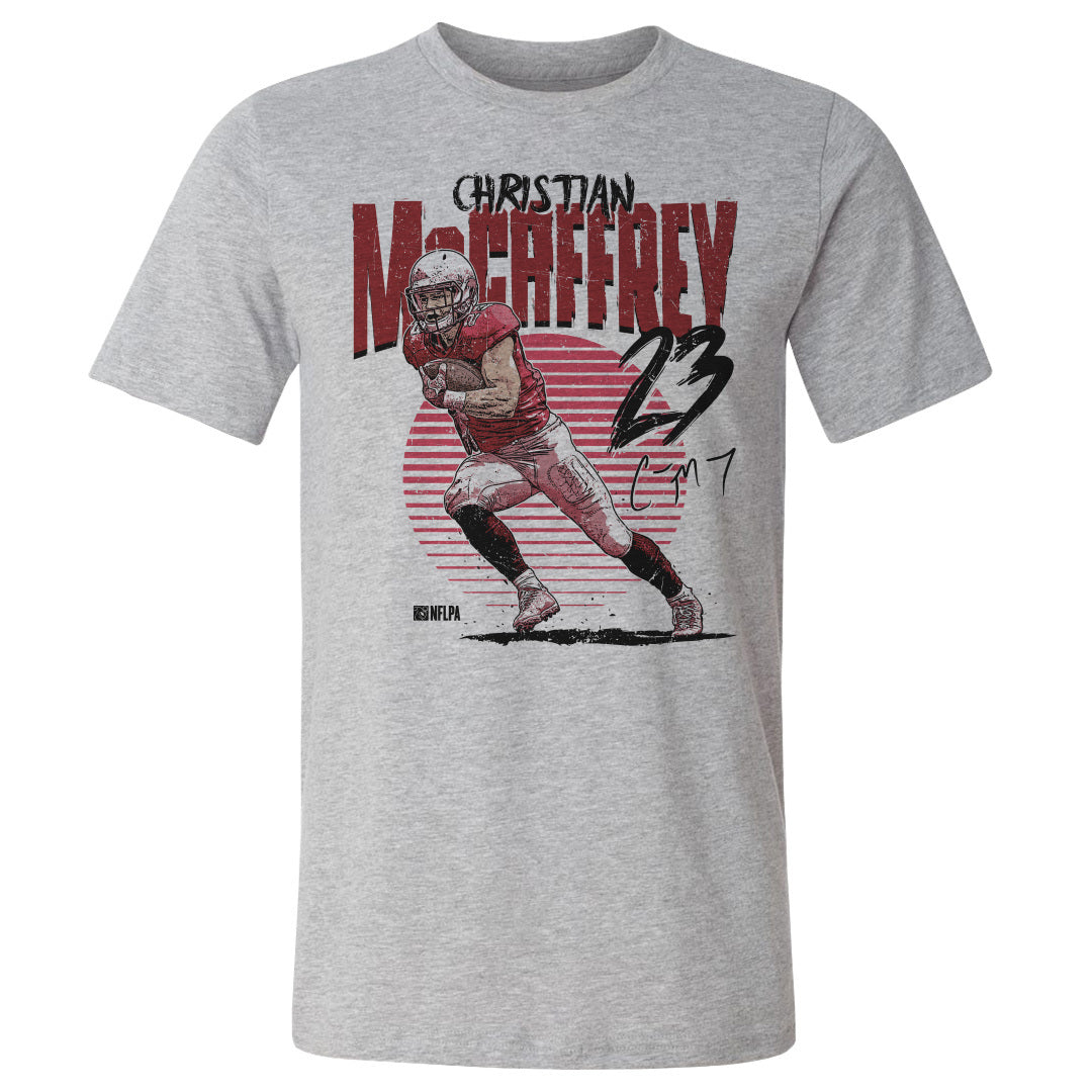 Christian McCaffrey Men's Cotton T-Shirt | 500 LEVEL