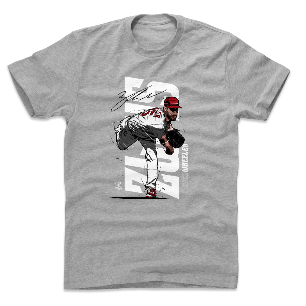 Zack Wheeler Men&#39;s Cotton T-Shirt | 500 LEVEL