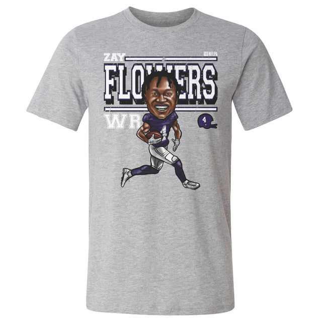 Zay Flowers Men's Cotton T-Shirt | 500 LEVEL