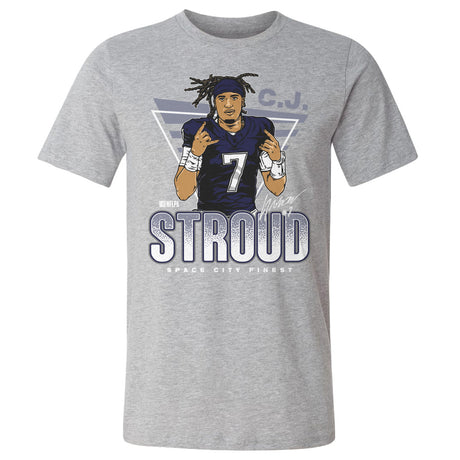 C.J. Stroud Men's Cotton T-Shirt | 500 LEVEL