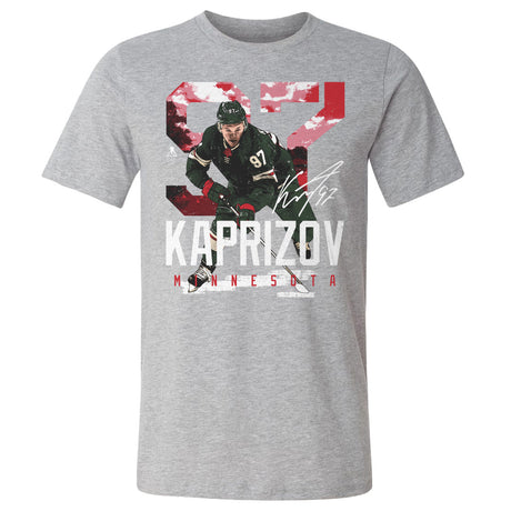Kirill Kaprizov Men's Cotton T-Shirt | 500 LEVEL