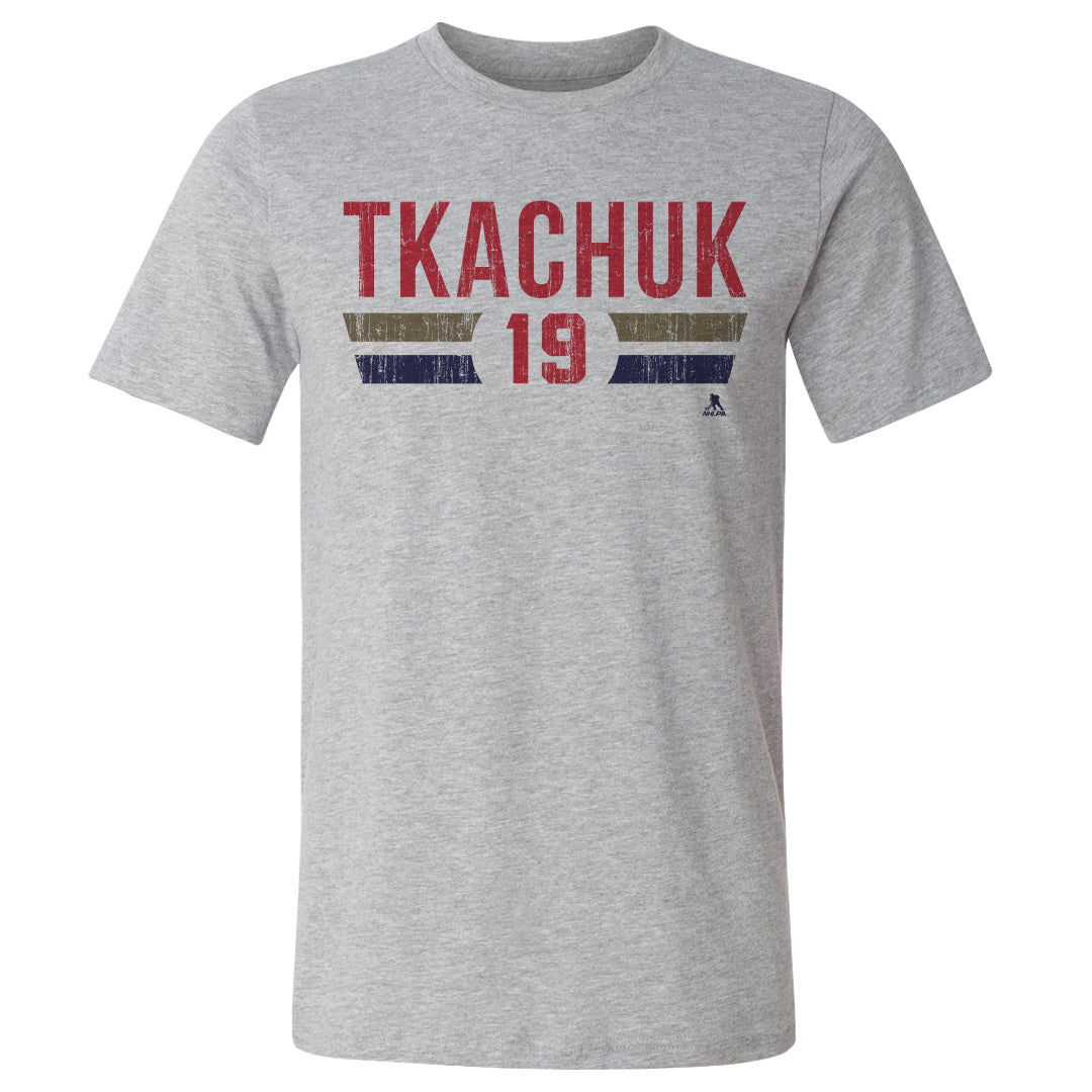 Matthew Tkachuk Men&#39;s Cotton T-Shirt | 500 LEVEL