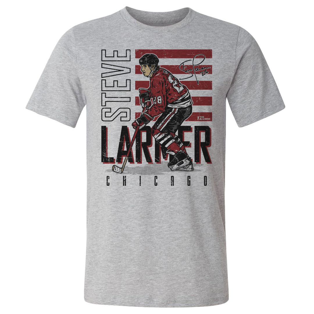Steve Larmer Men&#39;s Cotton T-Shirt | 500 LEVEL