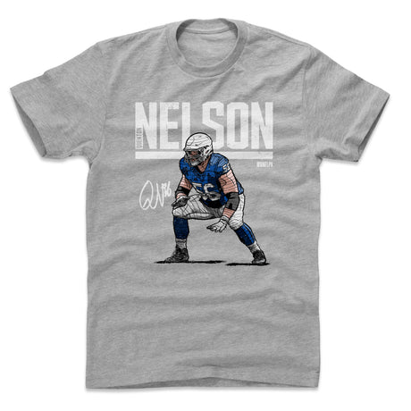 Quenton Nelson Men's Cotton T-Shirt | 500 LEVEL