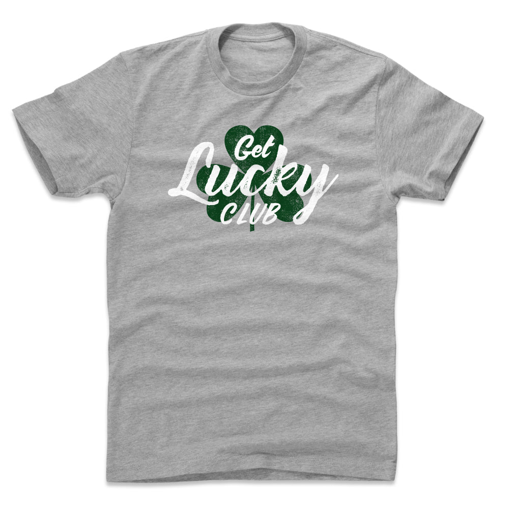 St. Patrick&#39;s Day Lucky Men&#39;s Cotton T-Shirt | 500 LEVEL