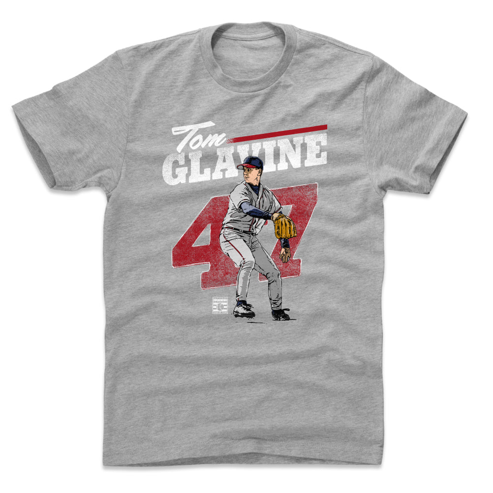 Tom Glavine Men&#39;s Cotton T-Shirt | 500 LEVEL