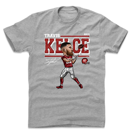 Travis Kelce Men's Cotton T-Shirt | 500 LEVEL