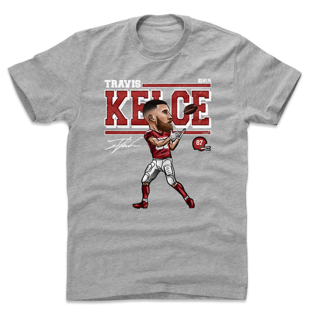 Travis Kelce Men's Cotton T-Shirt | 500 LEVEL