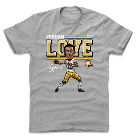Jordan Love Men's Cotton T-Shirt | 500 LEVEL