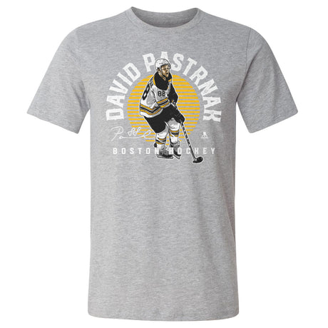 David Pastrnak Men's Cotton T-Shirt | 500 LEVEL