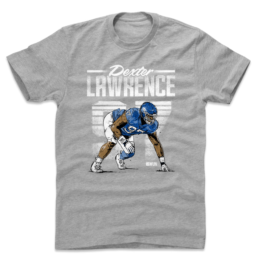 Dexter Lawrence Men&#39;s Cotton T-Shirt | 500 LEVEL
