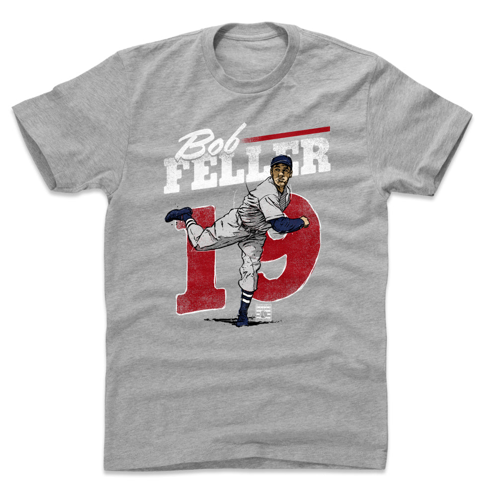 Bob Feller Men's Cotton T-Shirt | 500 LEVEL
