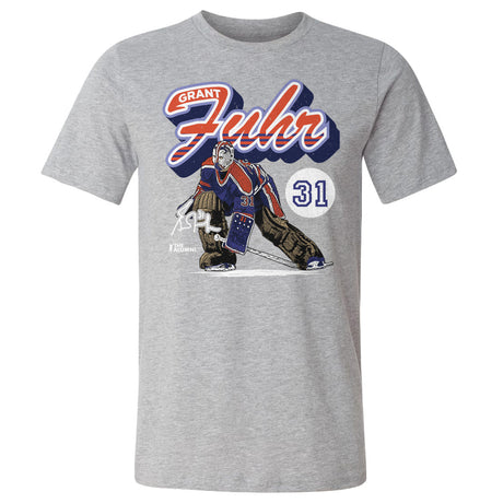 Grant Fuhr Men's Cotton T-Shirt | 500 LEVEL