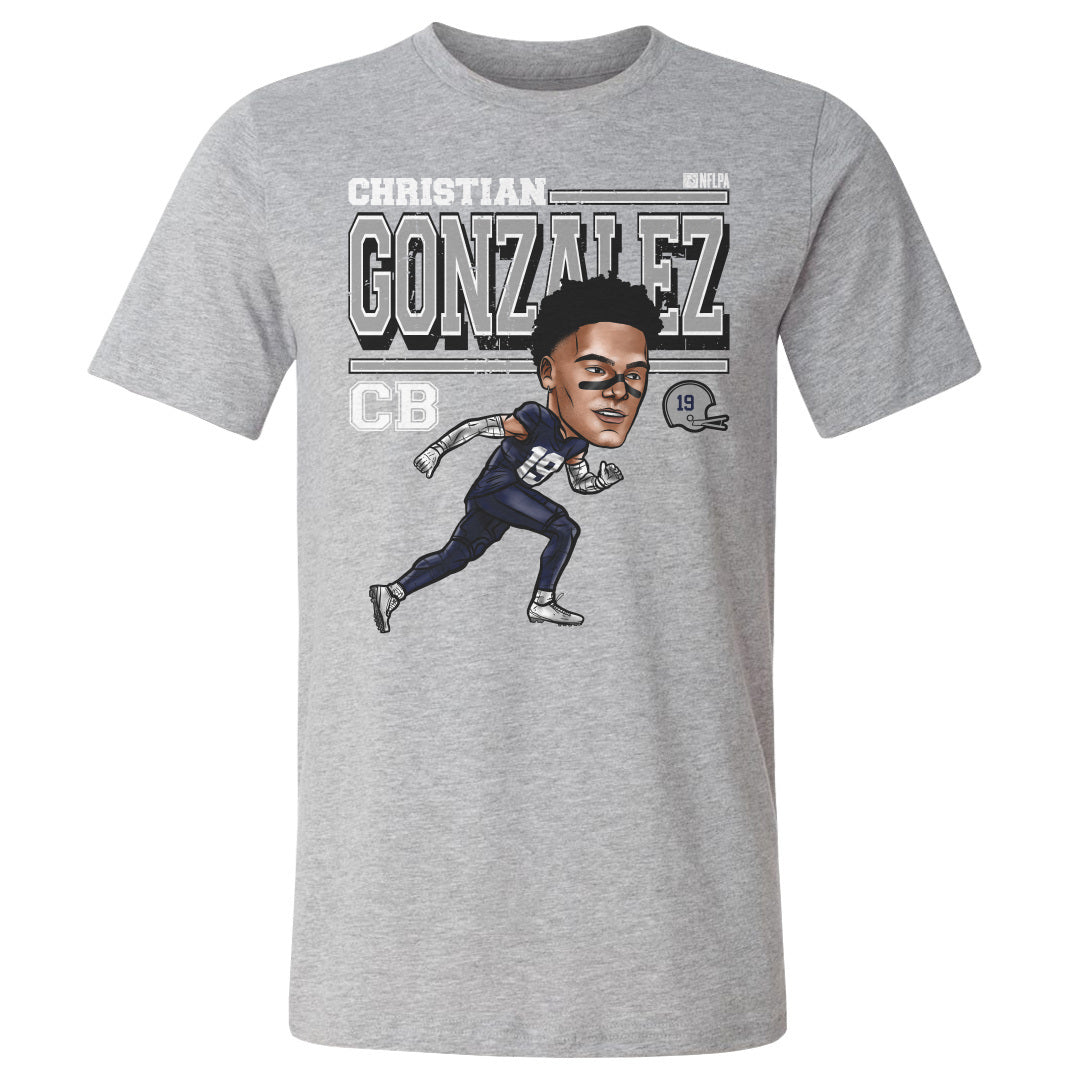 Christian Gonzalez Men&#39;s Cotton T-Shirt | 500 LEVEL