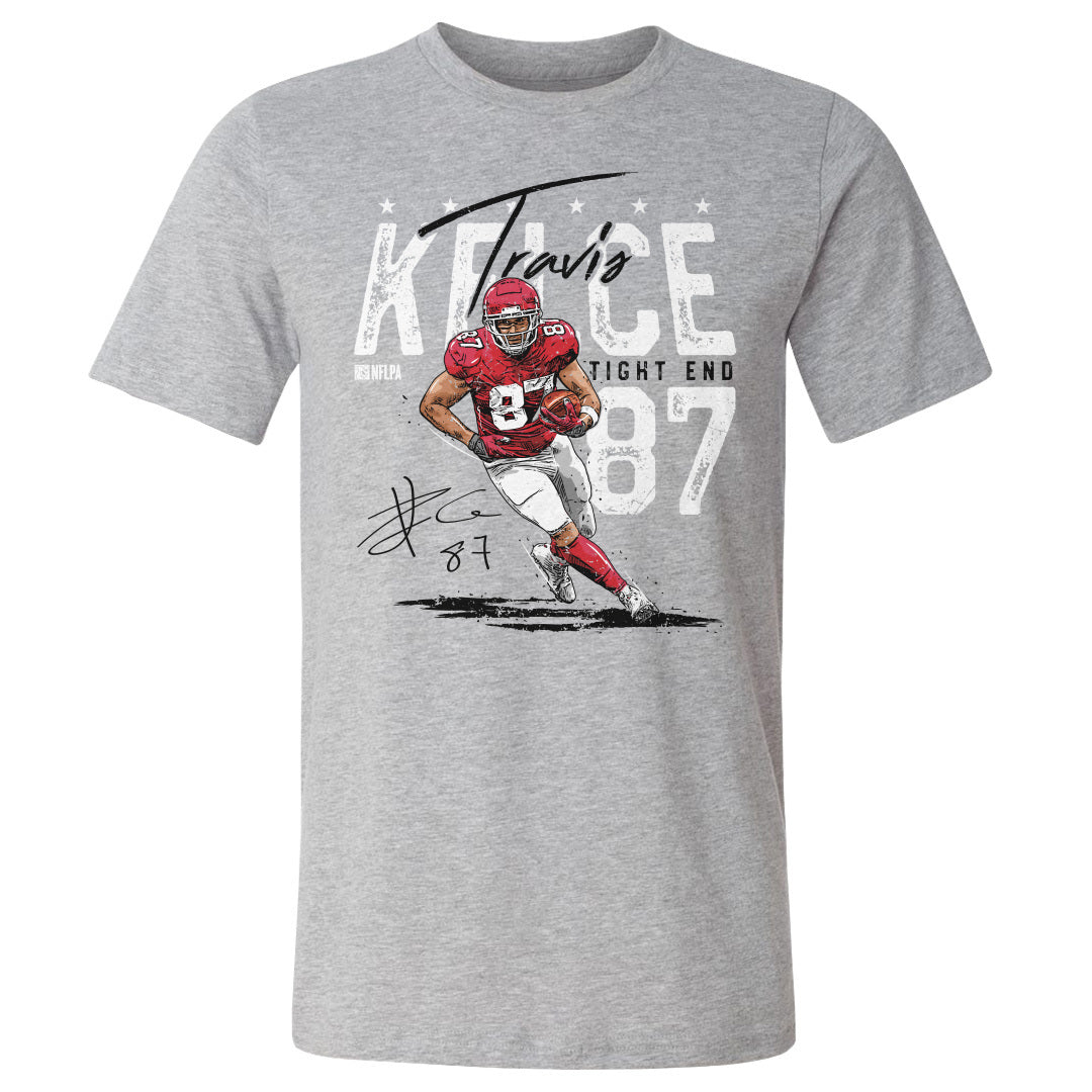 Travis Kelce Men's Cotton T-Shirt | 500 LEVEL