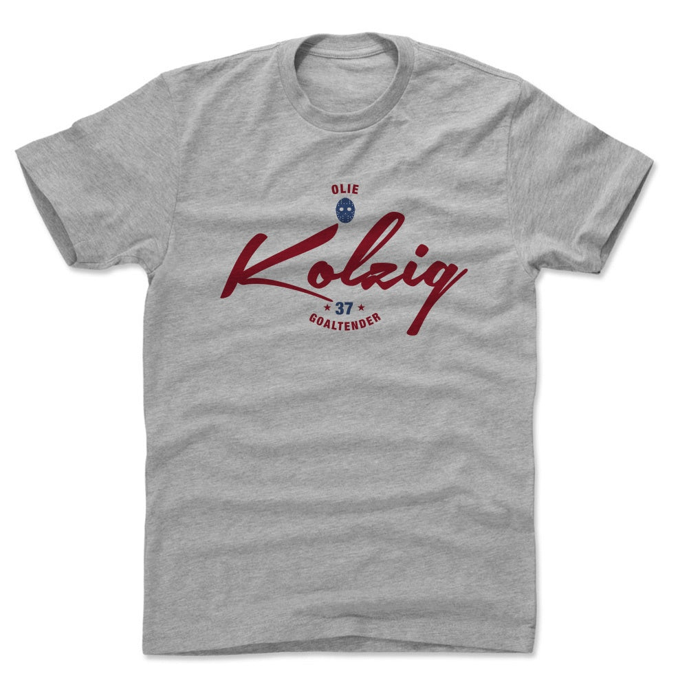 Olie Kolzig Men&#39;s Cotton T-Shirt | 500 LEVEL