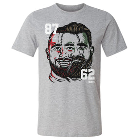 Jason Kelce Men's Cotton T-Shirt | 500 LEVEL